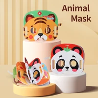 Kids Cloth Book Mask Cloth Book Animal Theme Cute Modeling Baby Toy Character Fun Party Game Birthday Festival Gift