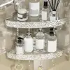 Sink Oaganizer Transparent Wall-mounted Punch-free Self-adhesive Shower Organizer Great Load Bearing Anti-slip Sink Oaganizer 2