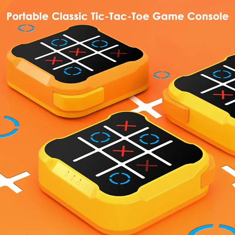 Tic-Tac-Toe Chess Puzzle Toys Electronic Trouble Board Game Board Games Chess Set Game Portable Indoor Party For