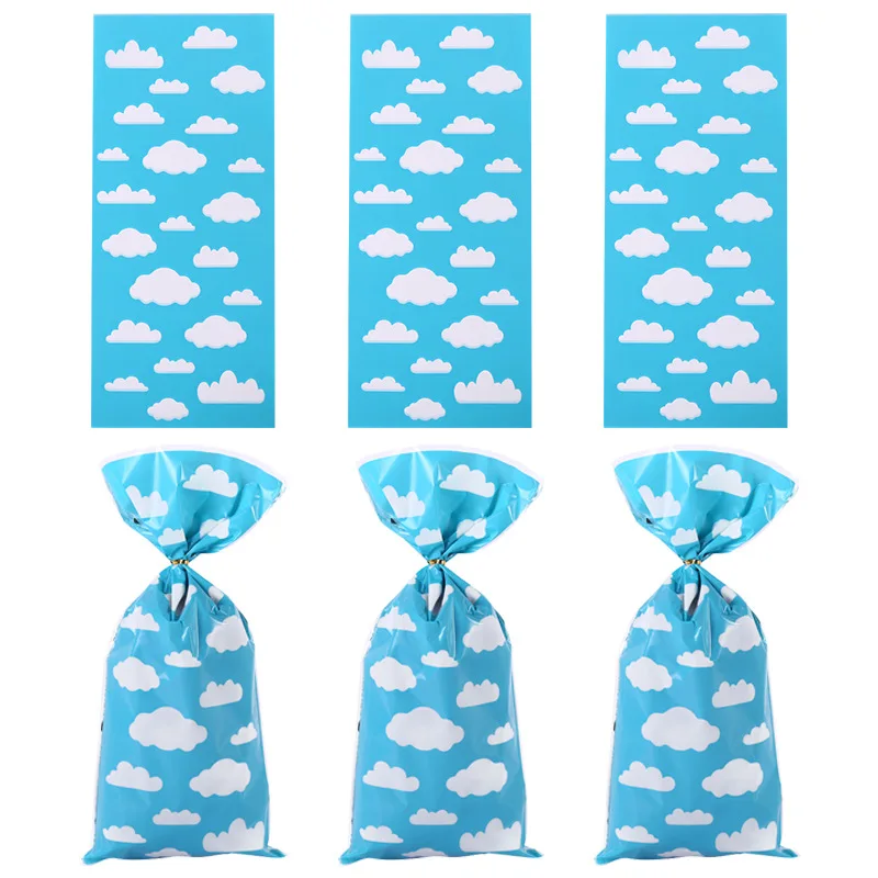 50 stücke Eid Mubarak Geschenk Taschen Kunststoff Süßigkeiten Cookie Tasche Ramadan Kareem Dekoration 2023 Islamischen Muslimischen Party Liefert Geschenke – Detail 5