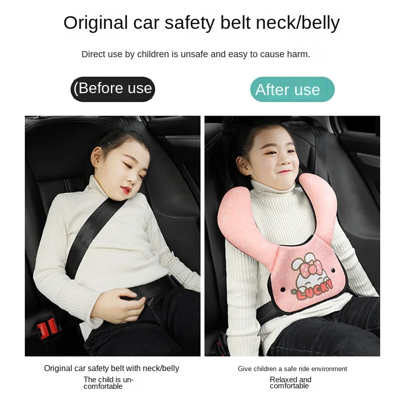 Injecteur de réglage de ceinture de sécurité pour enfant de voiture, anti-étranglement, siège de sécurité simple, ceinture de sécurité intérieure, nouveau, 2023