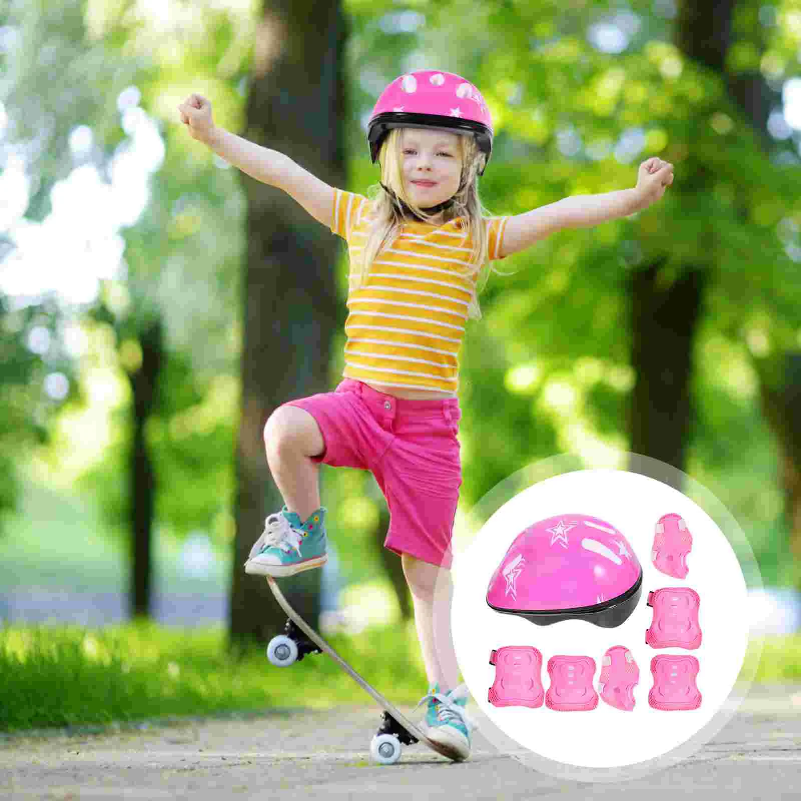 

Children's Anti-fall Bike Protective Protection Knee Pads for Skating Gear Roller Sponge Hand Protector