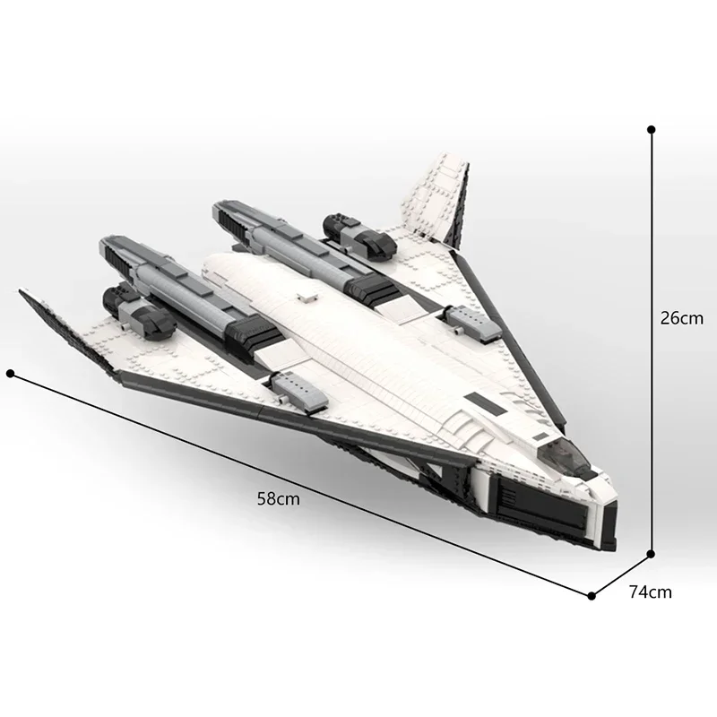 

Новинка Valkyrie SSTO TAV 37B строительные блоки космический корабль классическая модель фильма детские игрушки для мальчиков детские подарки
