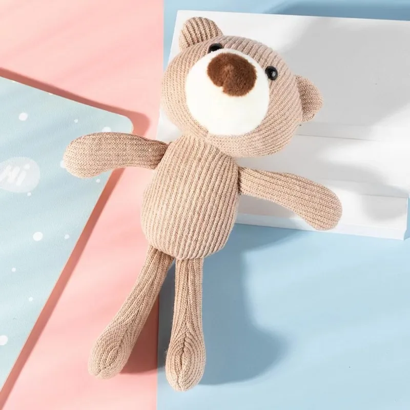 

20CM Plush Keychain Plush Bear Doll Bag Pendant Anime Bear Car Decoration Plush Animal Holiday Gift Zoo Souvenir Forest Animal