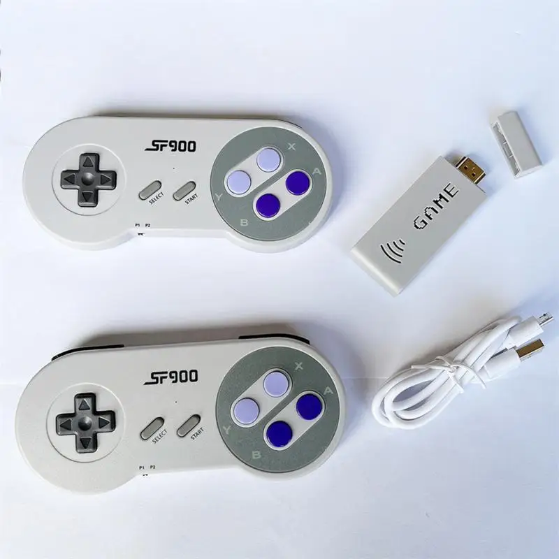 Mini Everdrive A 16 Bit Wireless Dandy Retro Portatil Tv Game Stick Console Per Super Snes Nes Sfc Console Regali