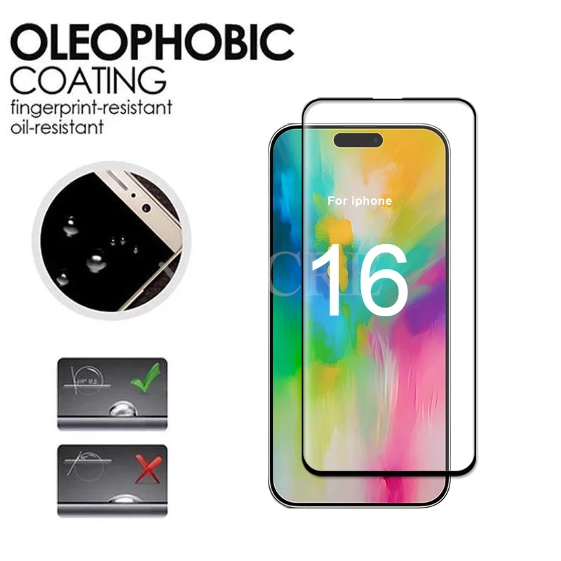 Premium Tempered Glass Screen Protector Set - Pack of 4, Ultra-Clear Film