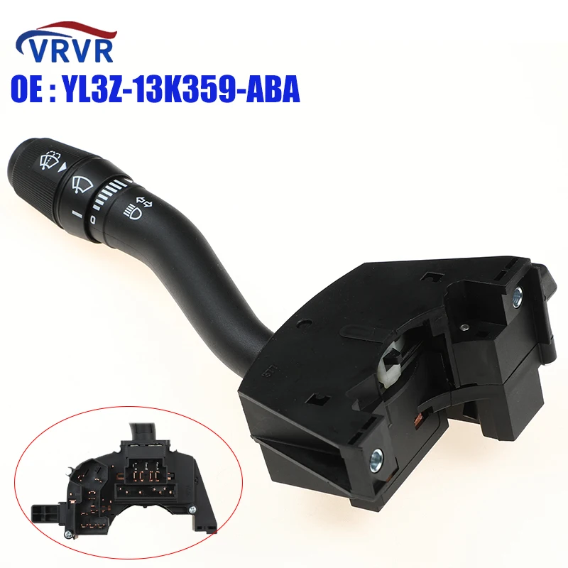YL3Z-13K359-ABA YL3Z13K359ABA Turn Signal Wiper Lever Switch For