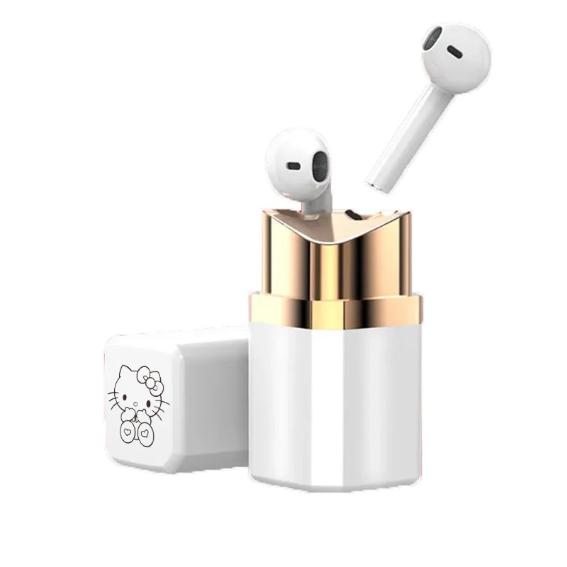 

Hello Kitty Sanrio Kawaii Kuormi Pochacco Lipsticks Bluetooth Headset Cartoon Ultra Long Life Cute Toys Girs Birthday Gifts