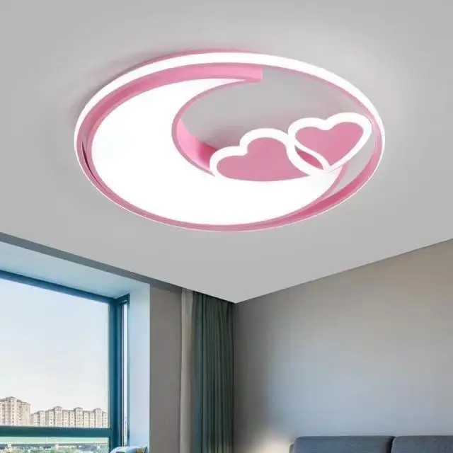 Heart Shape Ceiling Light in Use