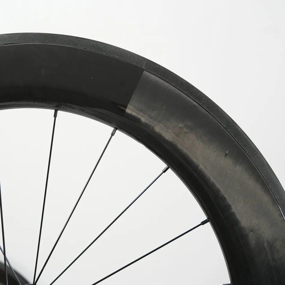 Nouveaux modèles 2018! Roues Tubulaires en Fibre de Carbone pour Vélo de Piste et de Route, 25mm de Largeur, 700C  18