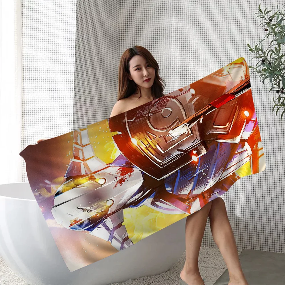 Dota2 Cartoon Beach Towel Cute Kawaii Room Decor Bath Girls Children Hand Towels For Bathroom Shower 3