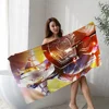 Dota2 Cartoon Beach Towel Cute Kawaii Room Decor Bath Girls Children Hand Towels For Bathroom Shower 3