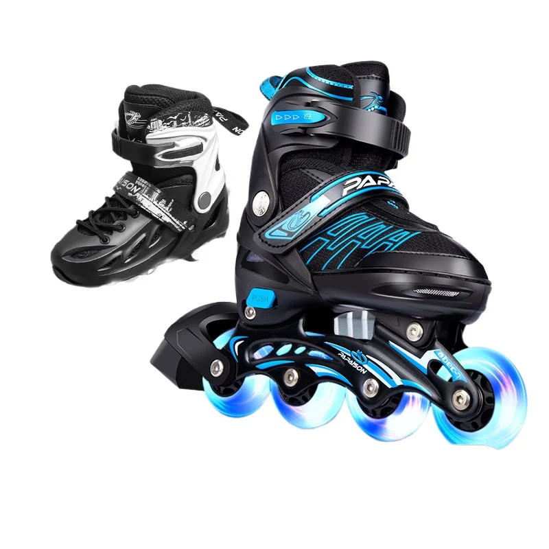 Skates beginner full flash skating roller skates professional roller skates