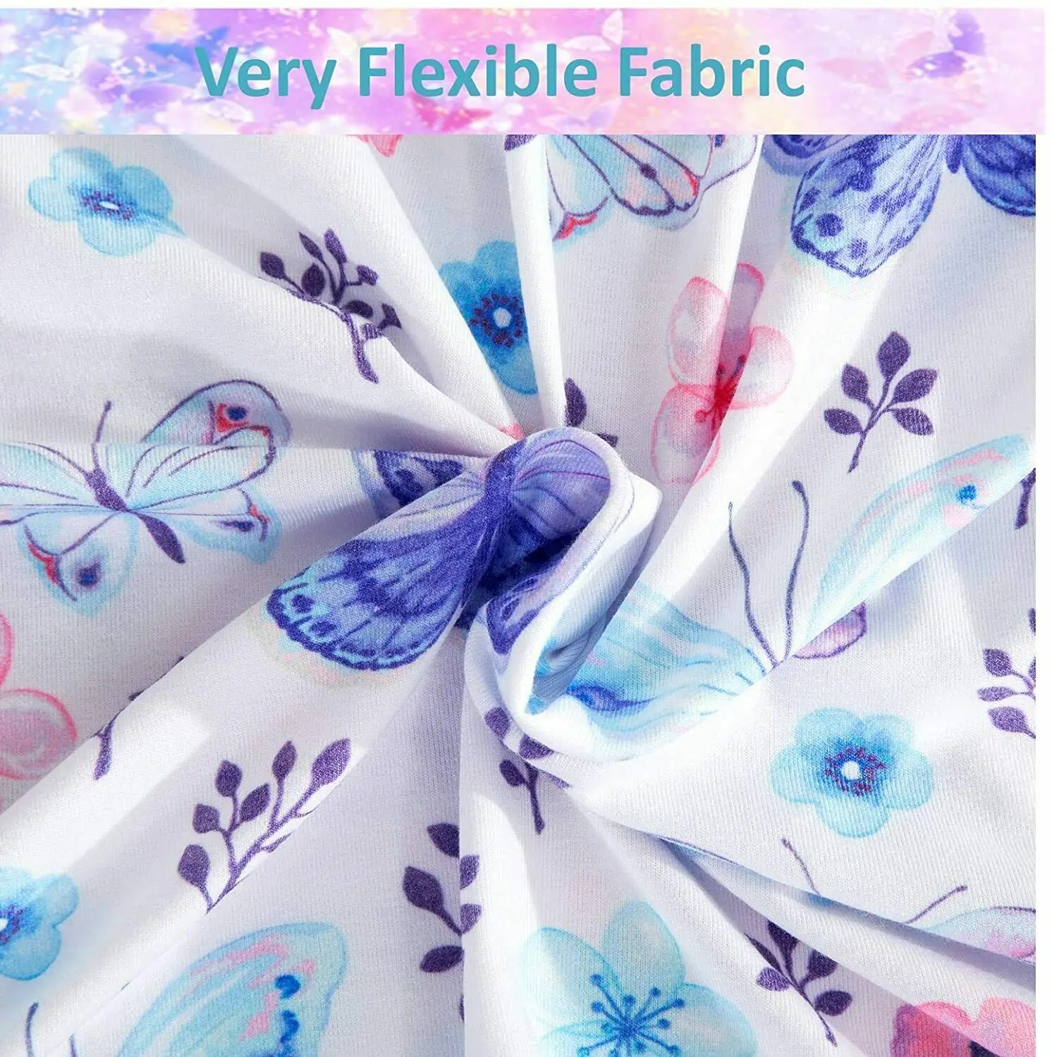 Baby Car Seat Covers Butterfly Stretchy Car Seat Nursing Breastfeeding Cover Made Thick and Soft Jersey Multiuse Infant Ca
