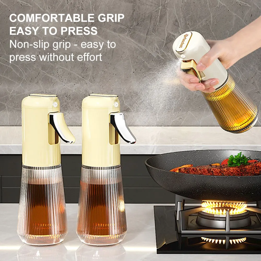 Upgrade Oil Spray Bottle for Kitchen Baking Roasting Glass Press Type Oil Sprayer Bottle Picnic Barbecue Olive Dispenser oil spray bottle