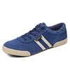 Spring and Summer Casual Men's Canvas Shoes Low top Lace up Men's Cloth Shoes Korean Fashion Men's Shoes# 2907 5