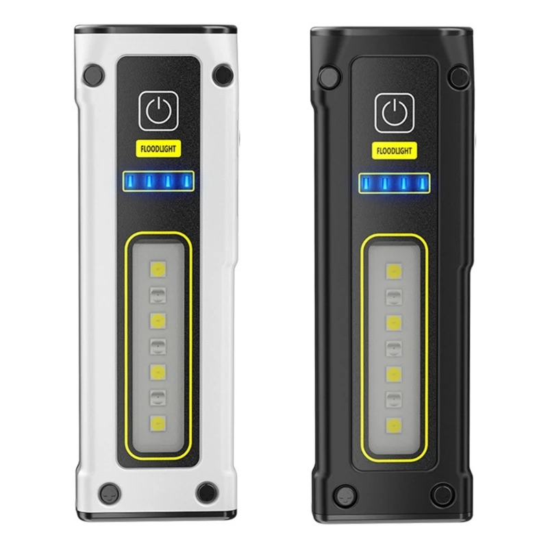 

Work Light Type-C Rechargeable Torch Strong Magnet Outdoor Power Bank Lantern