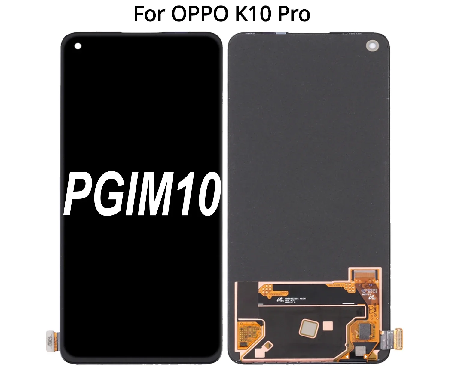 

AMOLED 6.62'' For OPPO K10 Pro K10Pro PGIM10 LCD Display Touch Screen Replacement Digitizer Assembly