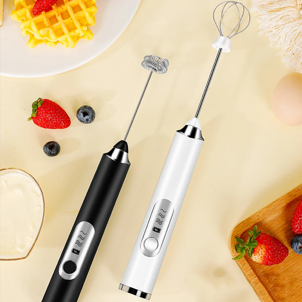 Buy Wholesale China Handheld Battery Operated Electric Milk Frother Drink  Mixer With Double Stainless Steel Whisk & Hand Hold Wireless Battery  Operated Milk Frother at USD 2.85