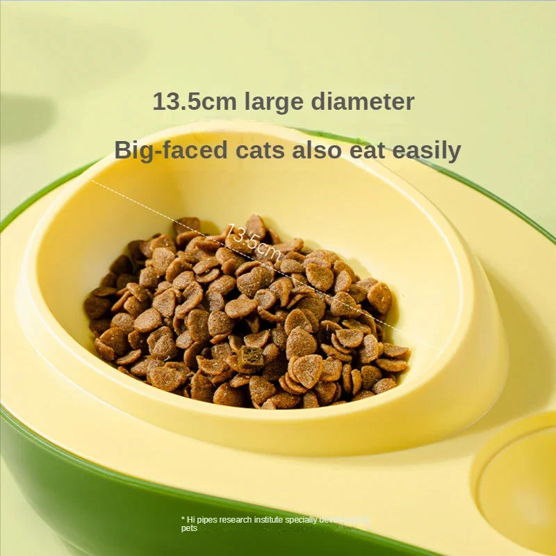 PETOMET Avocado-Shaped Pet Food & Water Bowl | Non-Slip, Eco-Friendly | For Dogs & Cats | Gray Color - View #6