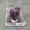 Natural grape agate mineral specimen + box sie 3.4 cm + healing quartz crystals and stones rock gemstone 3
