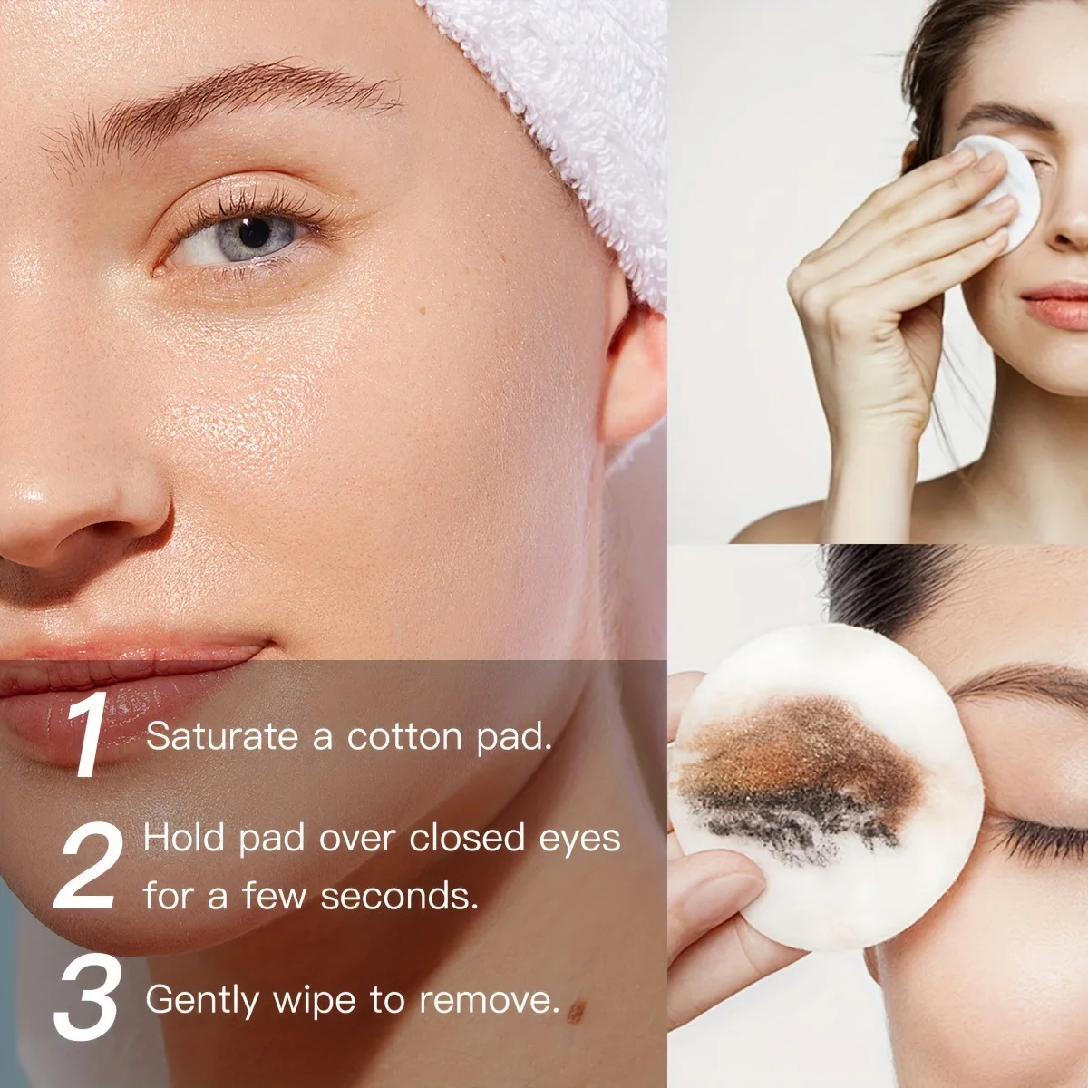 Description Picture 3 of itemGentle Makeup Remover Water Deep Cleansing Moisturizing Non Irritating Skin Care for All Face Types Sensitive Skin Friendly