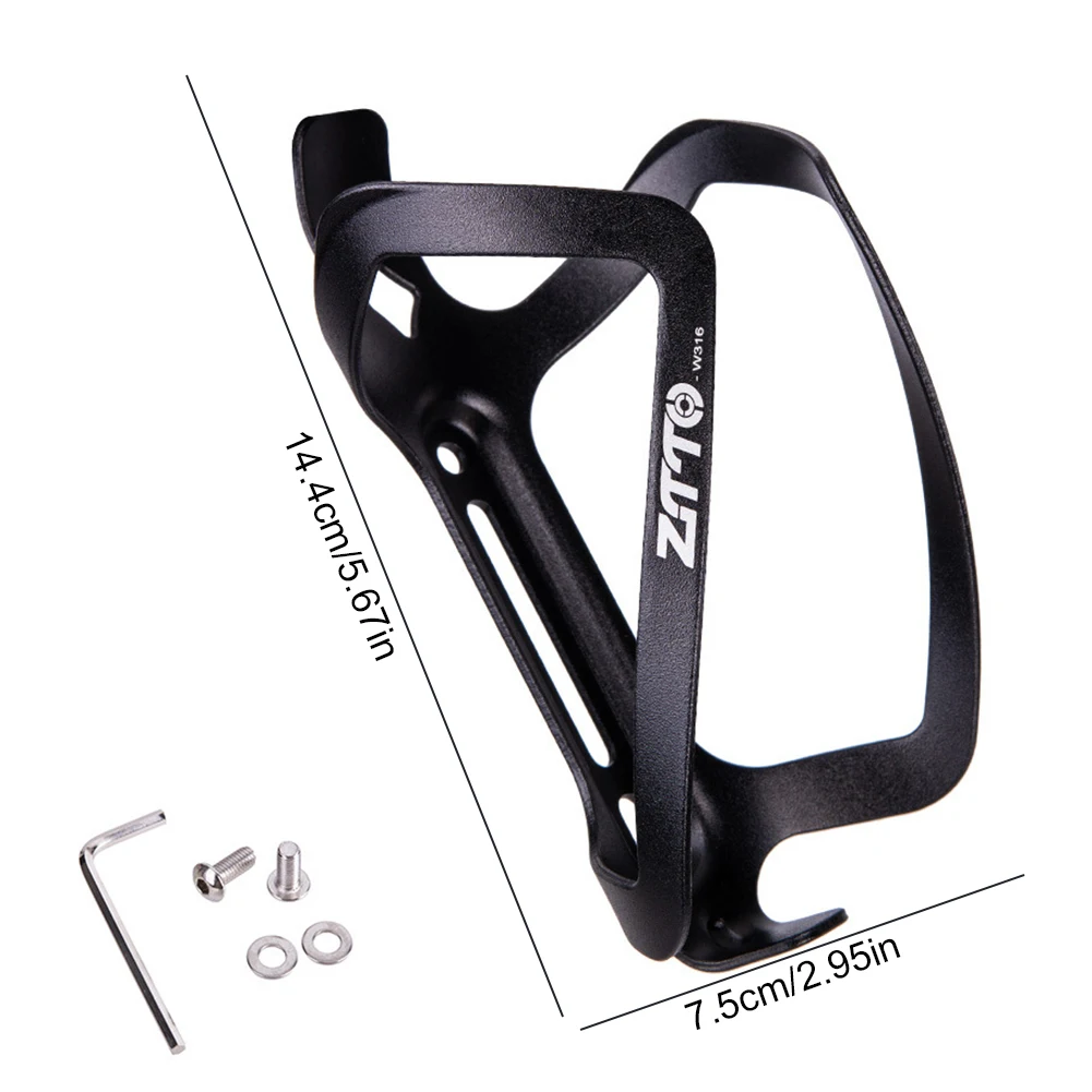 MTB Bicycle Water Bottle Cage Aluminum Alloy Cycling Water Cup Mount Wear-Resistant Riding Drink Kettle Rack Bicycle Accessories bicycle water bottle cage,bicycle bottle holder,water bottle holder