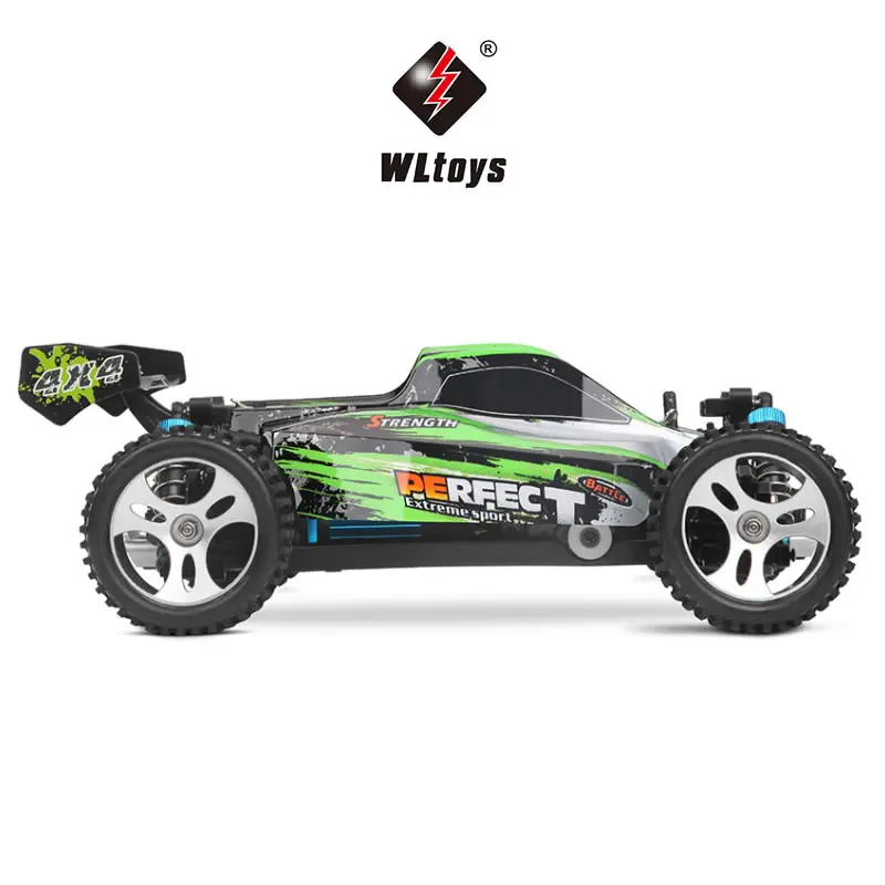 WLtoys WL A959 A959-A V2 1/18 4WD 2.4GHz Remote Control Drift RC Racing Car 35KM/H High Speed Off Road Vehicle Adults Kids Toys 3