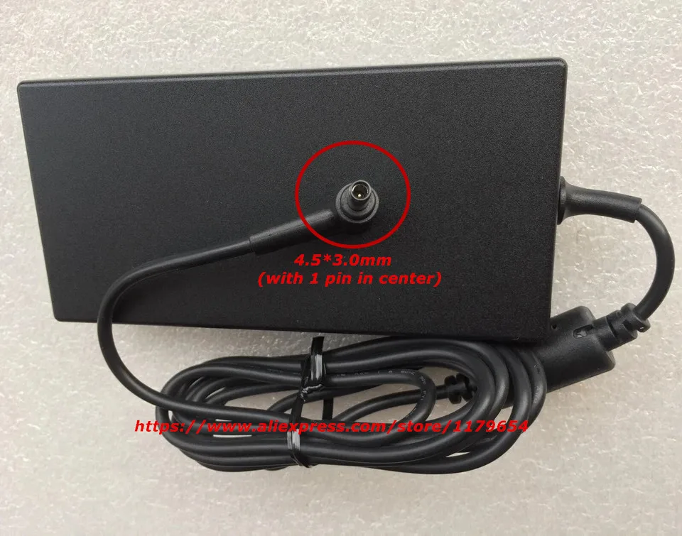 20V 9A 180W Chargeur Adaptateur Compatible avec MSI Creator 15 15M 17 17M A10SD A10SE A10SE