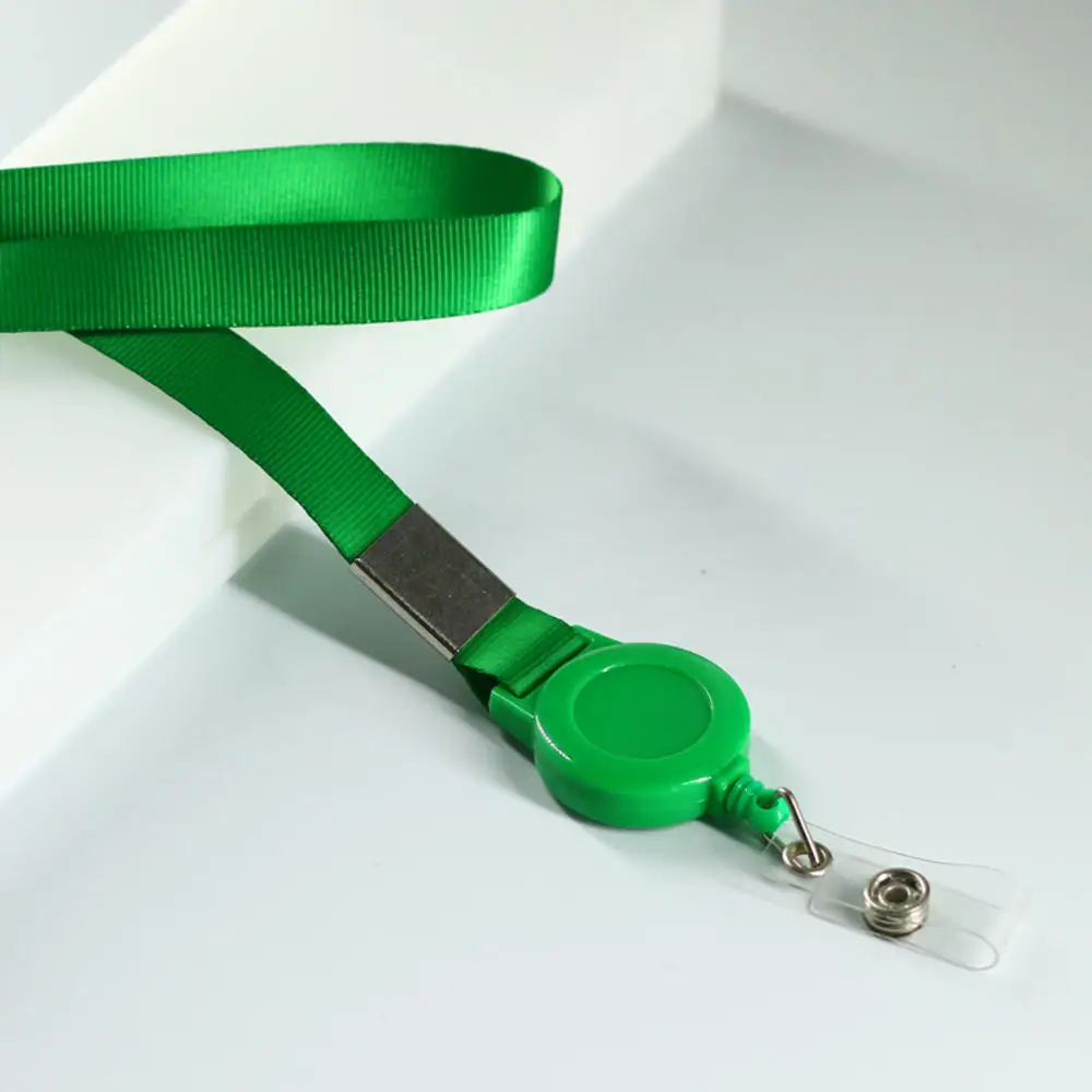 Lindo Cordón Para Tarjetas De Identificación, Carrete Retráctil Para