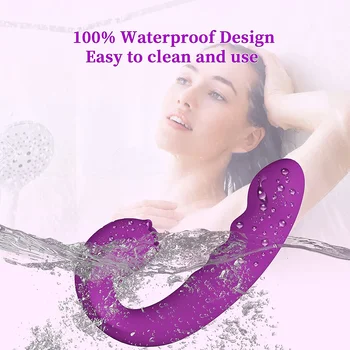 Clitoral Licking Rotating G Spot Vibrator, 3 In 1 Clit Tongue Dildo Vaginal Vibrating Stimulator 10 Modes Sex Toys For Woman 5