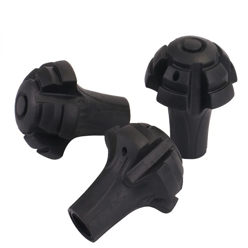 Description Picture 4 of item2 Outdoor Trekking Pole Rubber Tip End Cap Walking Stick Protector Accessory Bastão De Trekking Walking Cane