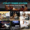 Portable Power Station 1800W 1024WH Camping LiFeP04 Battery Solar Generator 110v / 220V AC Socket UPS Function for Home Outdoor 6