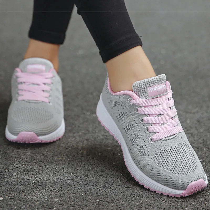 Women's Sneaker Breatherable Women's Sports Shoes For Woman White Sneakers Lightweight Baskets Femmes 2025 Tennis Casual Sports