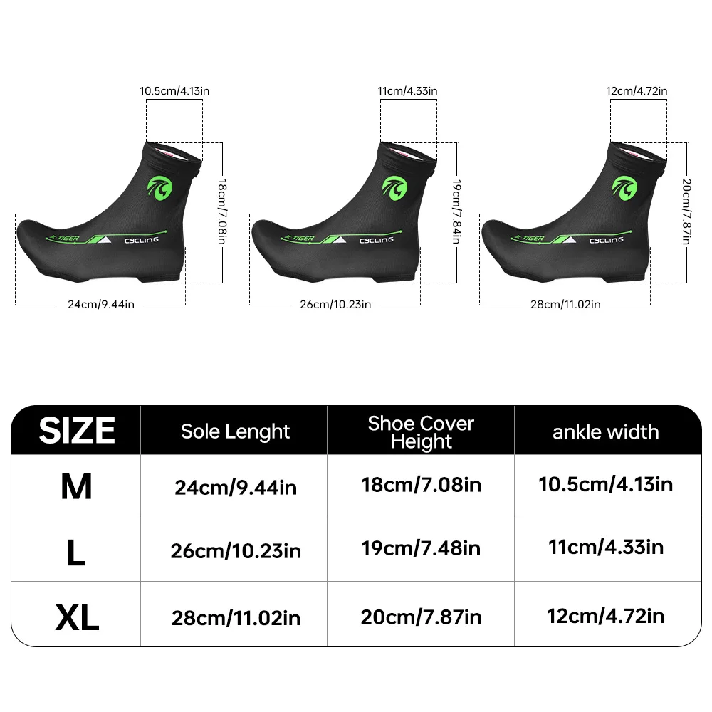 Professional Quick-Dry Lycra Cycling Shoe Covers