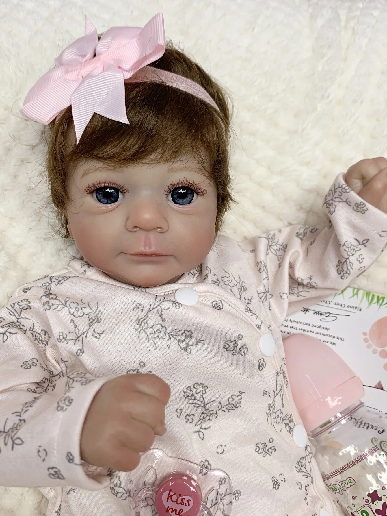 【リボーンドール】 FELÍCIA Amazon.com: SCOM Lifelike Reborn Baby Dolls Girl - Felicia