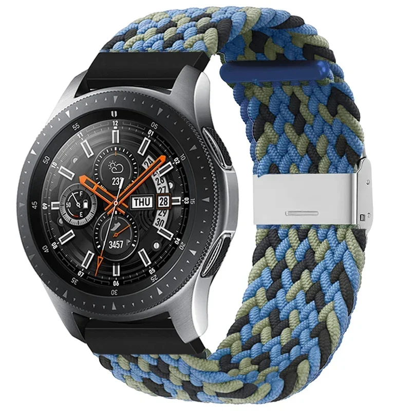 Nylon Braid Elastic Solo Loop Strap - 20mm/22mm
