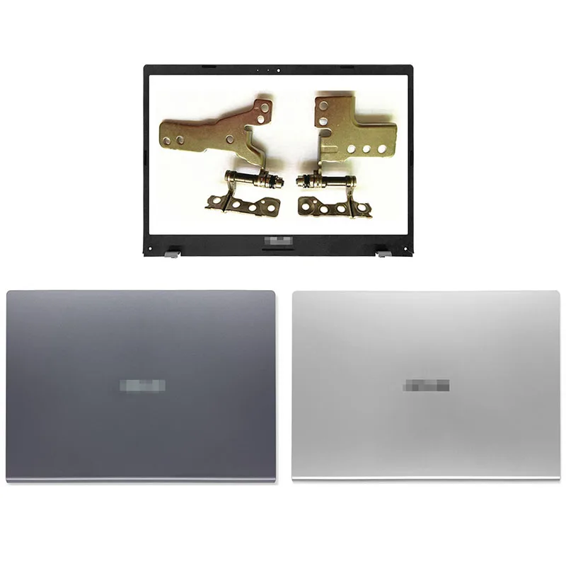 

New For ASUS Y5100 Y5200F X509 FL8700 FL8600 Series Laptop LCD Back Cover Front Bezel Hinges A B Cover Silver Gray