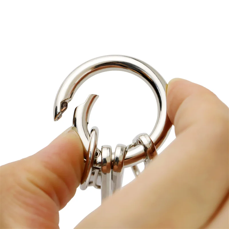 Portachiavi, organizer per chiavi per auto, ufficio, casa, portachiavi in lega di zinco con portachiavi, accessori portachiavi per donne e uomini - immagine 4