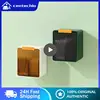 Storage Box Square Install Without Trace Small Object Storage Convenient Storage Open And Close Home Storage Wall Storage Box 1