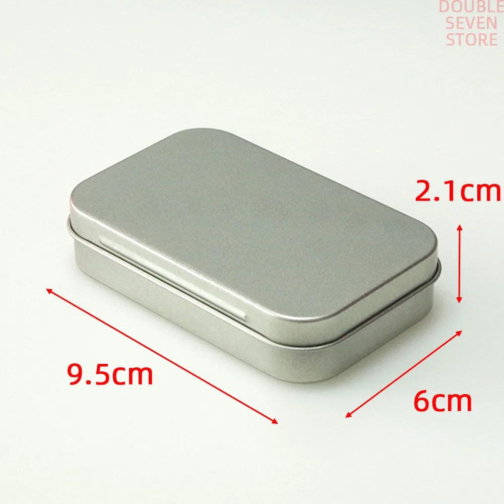 트레이 삽입 금속 주석 정리함 아트 보관 알약 상자, 알토이드 주석 크기 17 주석 옵션, 9.5cm