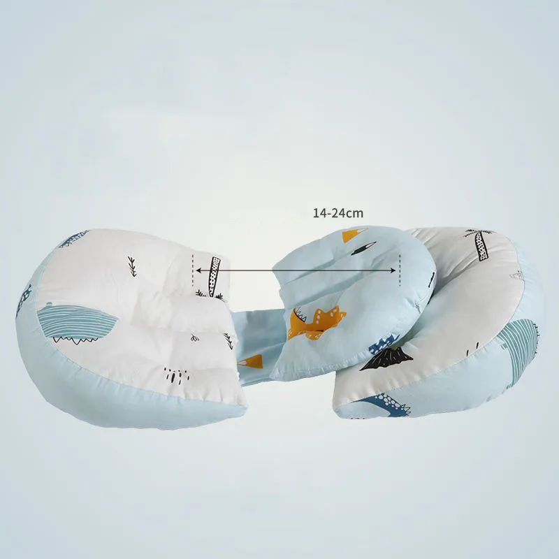Adjustable Width Pregnancy Pillow Multifunctional Maternity Waist Protection Side Sleeping Pillow Pregnant Woman Belly