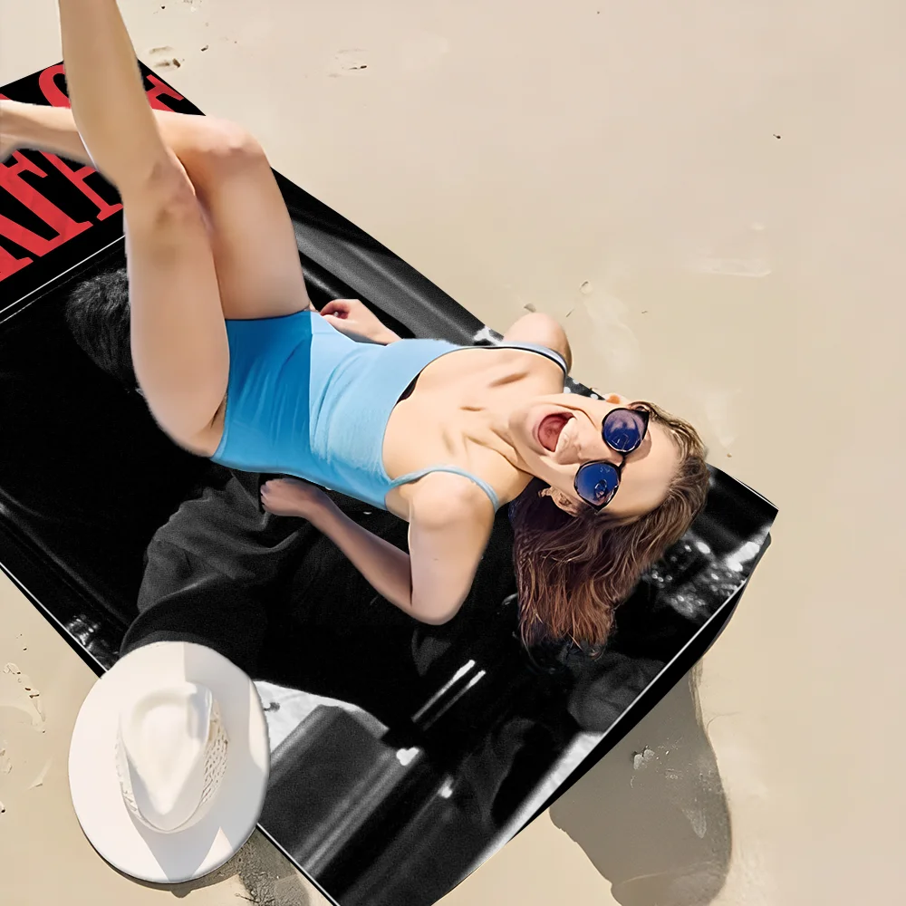 Classic Movie Scarface Bath Towel Microfiber Soft Water Absorbing Breathable For Girl Kids Decorative Cartoon Beach Towel 3