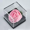 12pcs Transparent Plastic Square Box Mineral Specimen Collection Box Storage Box 5