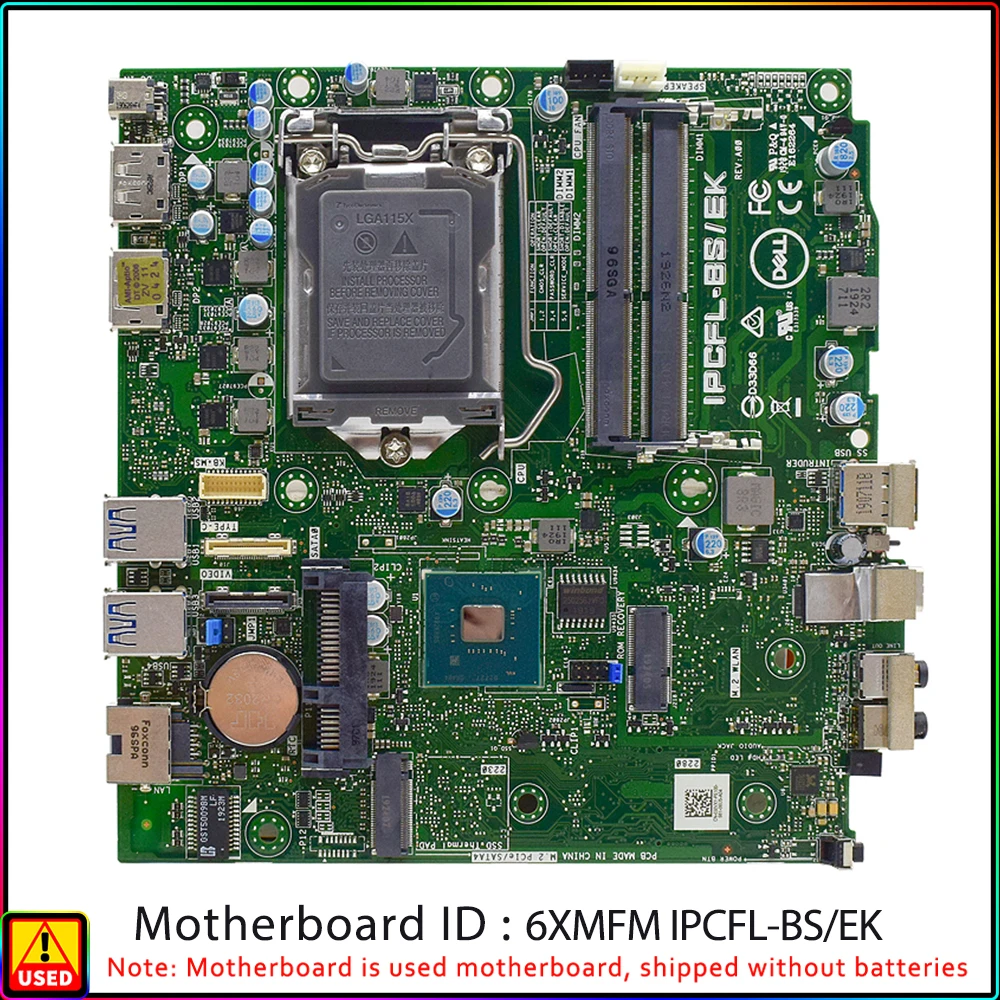 Per Dell 3060 3070 5060 7060 7070Mff Scheda Madre/4Mfrm 6Xmfm Ipcfl-Bs/Ek