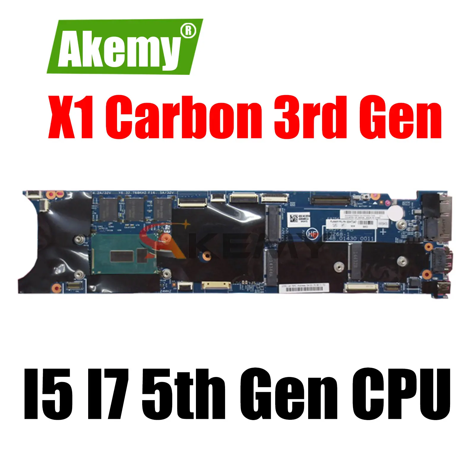 Für Lenovo ThinkPad X1 Carbon 3rd Gen Laptop Motherboard Mainboard 