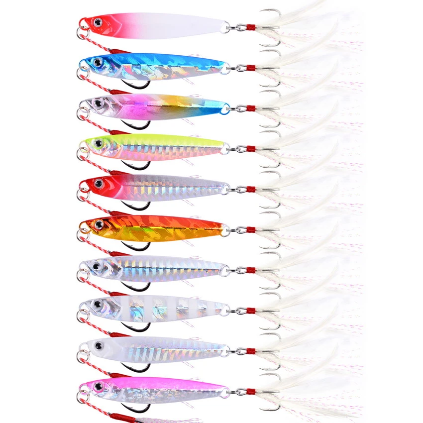 Metal Fishing Lure Weights Metal Fishing Lure Set Set Sea Fishing
