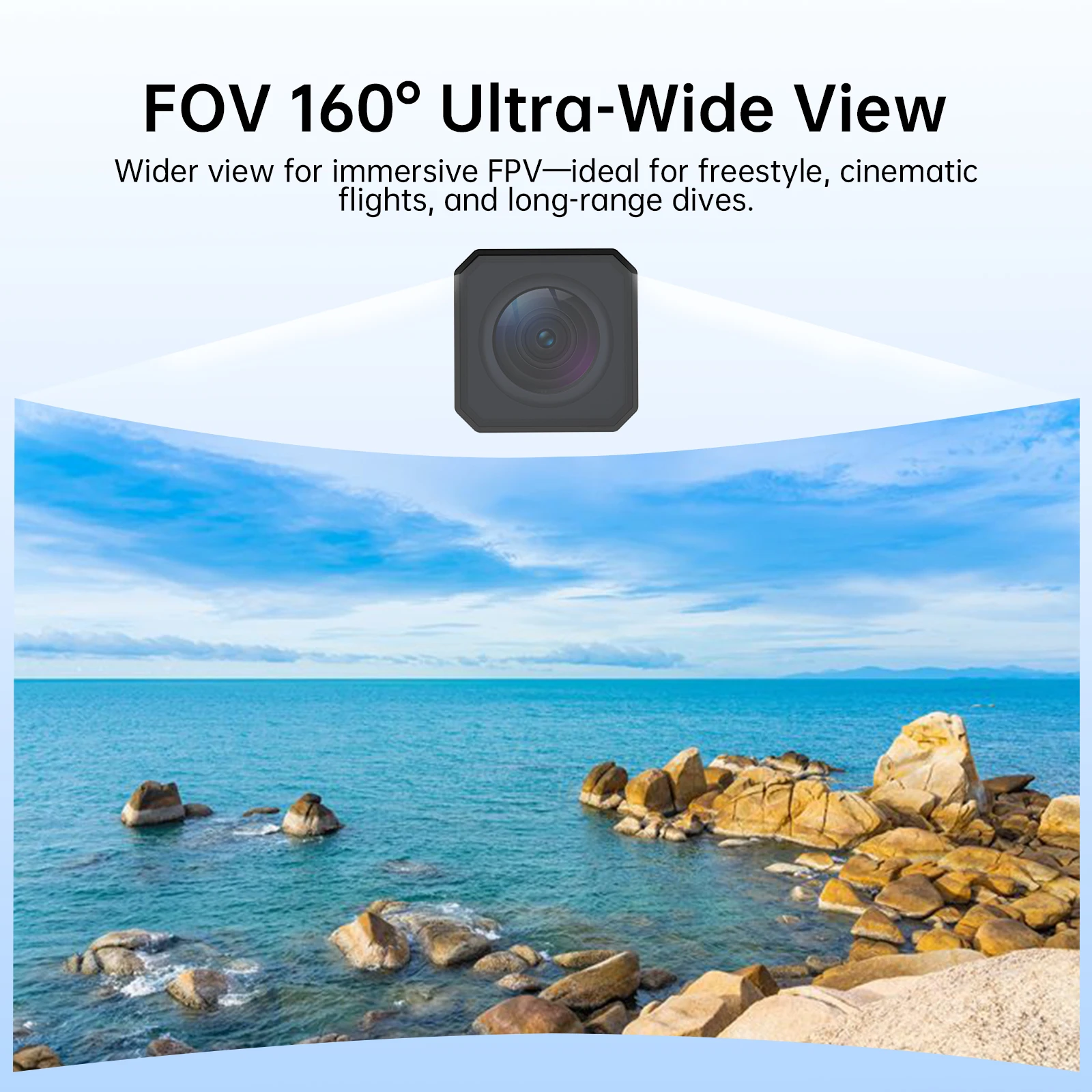 Caddx Walksnail Avatar Moonlight kit Starlight Sensor FPV Camera ND8 Filters 4k/60FPS Built-in EIS Gyroflow FOV 160° For Drone thumbnail 4