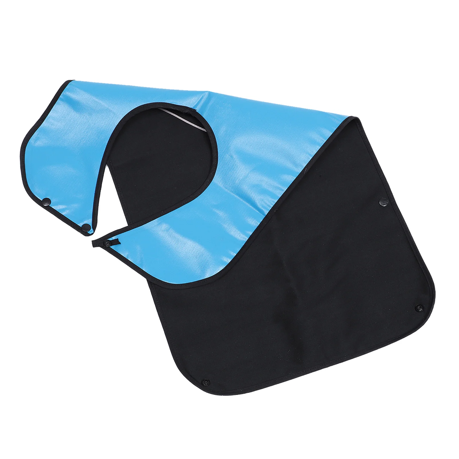

Elderly Bibs Comfortable The Adult Apron Waterproof Rice Pocket Short Polyester