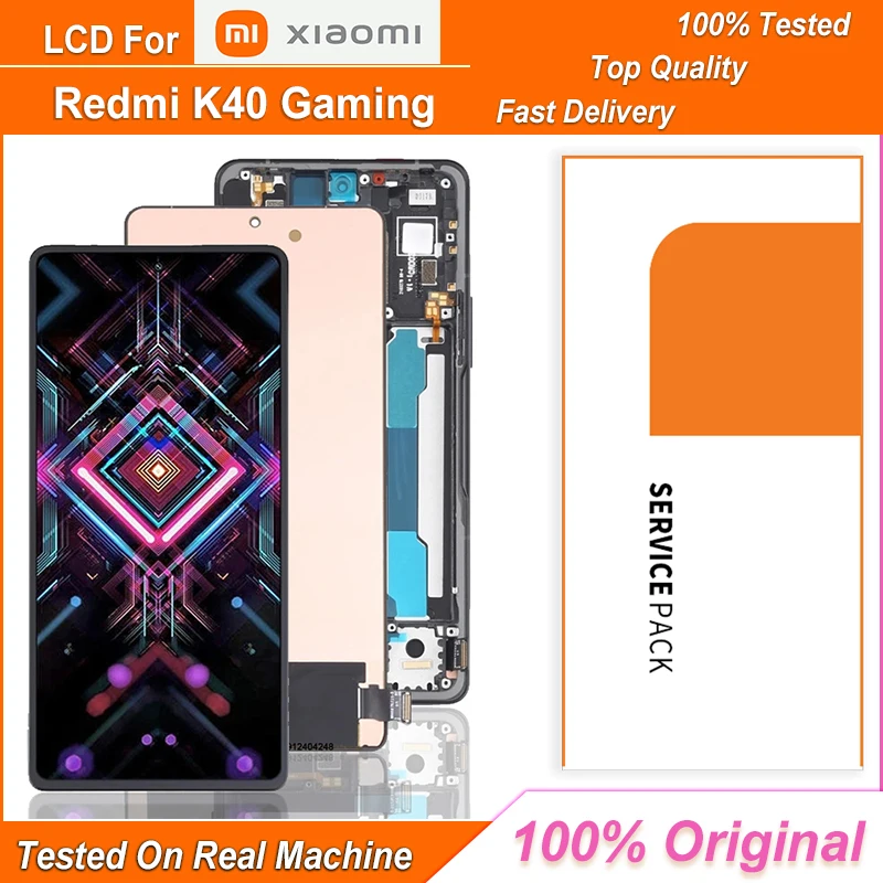

6.67'' Original LCD For Xiaomi Redmi K40 Gaming LCD Touch Screen Digitizer Assembly For Redmi k40 Game Edition LCD Display